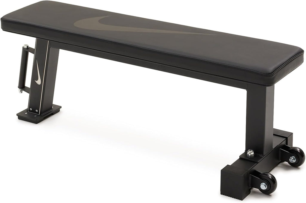Nike Rolling Flat Weight Bench - Black