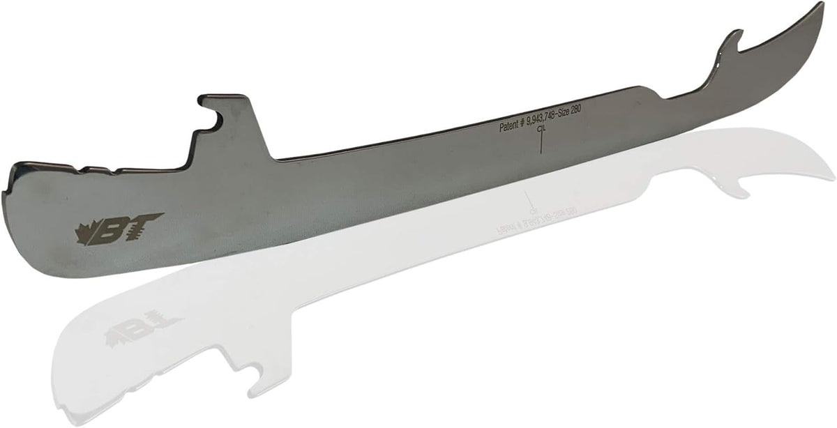 Replacement Hockey Skate Blades - Mirror Stainless - All Quick-Release Holders