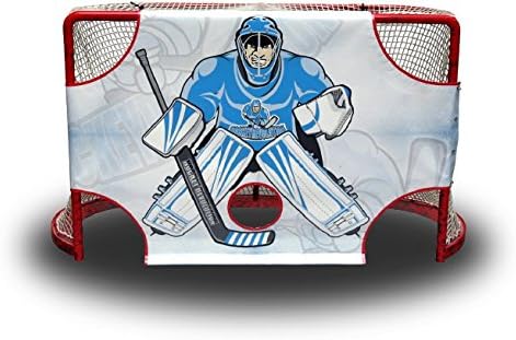 Hockey Goal Shooting Tutor â 5 Precision Targets with Full Goalie Blocker â Tear-Proof & App-Compatible â Fits Regulation Net by Hockey Revolution