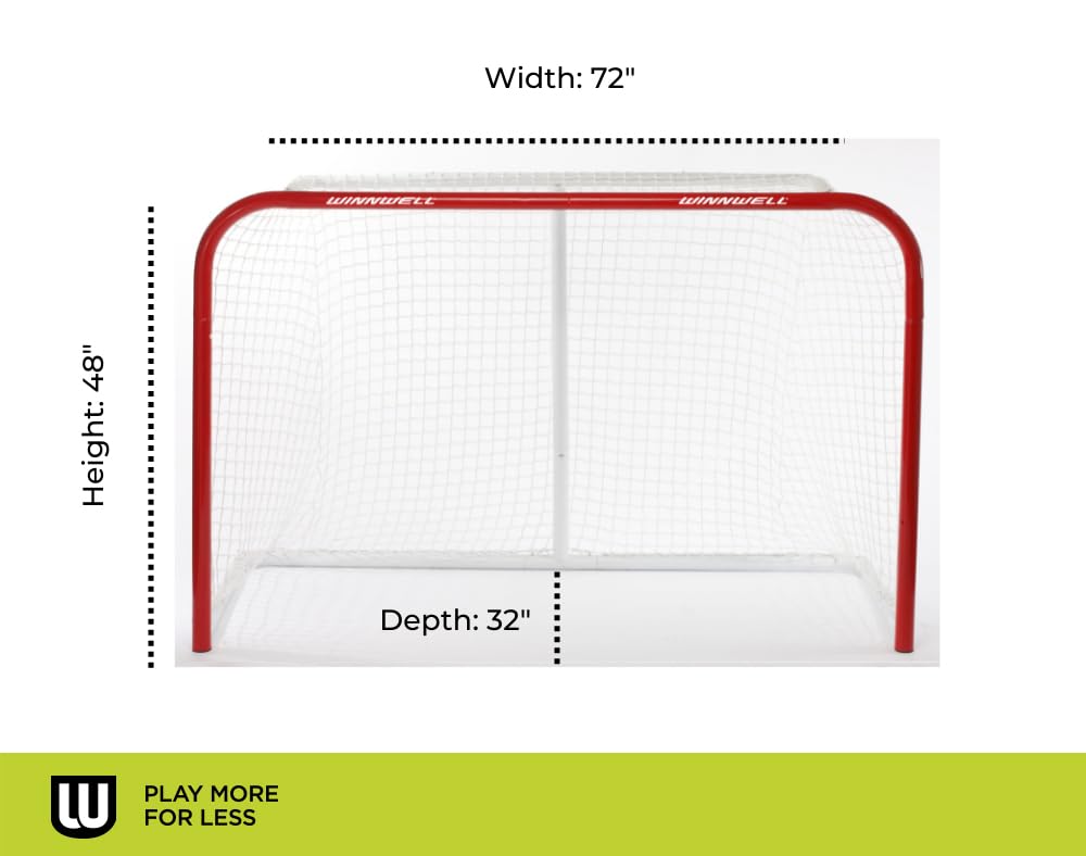 Winnwell Steel Intermediate Hockey Net