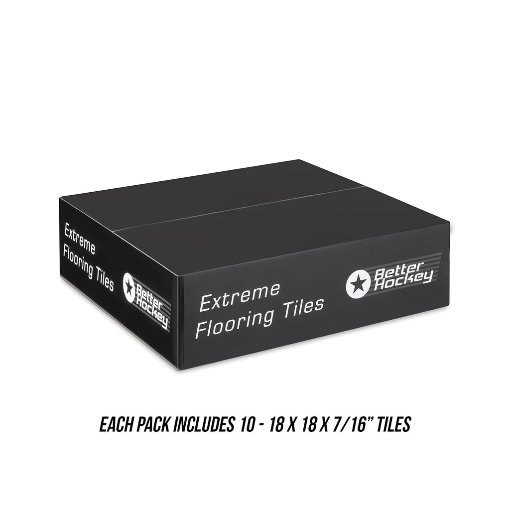 Better Hockey Extreme Dryland Flooring Tiles - Synthetic Ice Panels for Hockey, Professional Quality Training Aid for Shooting, Passing and Stickhandling