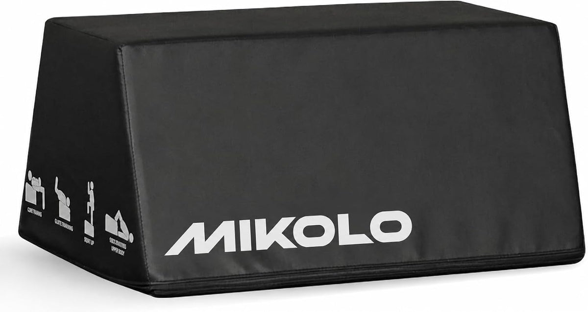 Mikolo Hip Thrust Bench, Hip Thrust Machine at Home for Glute Bridge, Multi-Functional Hip Thrust Box with Non-Slip, Glute Workout Equipment, 700LB Load Capacity, Core & Ab Strength Training