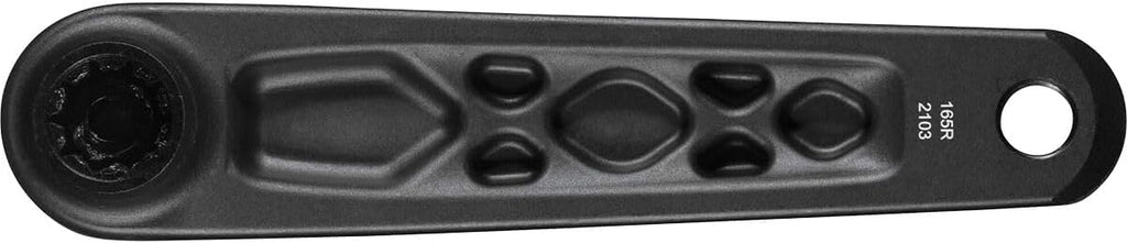 RACE_FACE AEFFECT-R Unisex Adult Manivelles EMTB-165-Black (Sans Boitier), Black, One Size