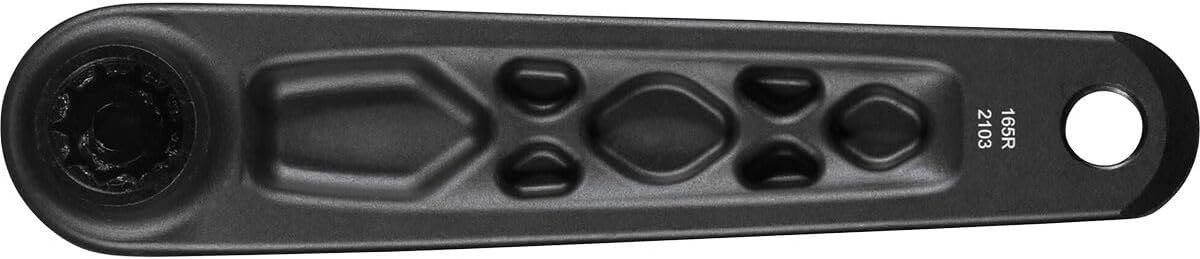 RACE_FACE AEFFECT-R Unisex Adult Manivelles EMTB-165-Black (Sans Boitier), Black, One Size