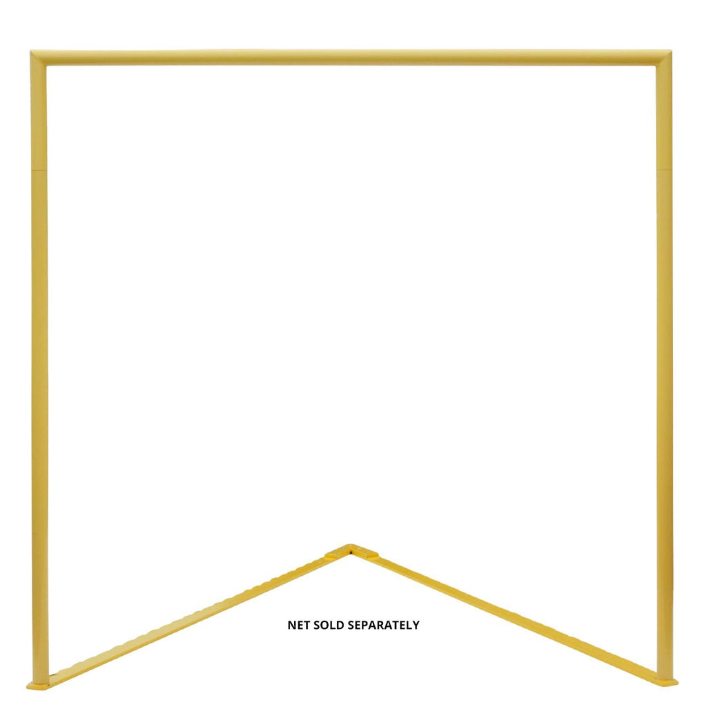 Champion Sports Pro & Collegiate Lacrosse Goal 6x6 ft Steel Frame for Menâs & Womenâs Lacrosse, Training & Game Play