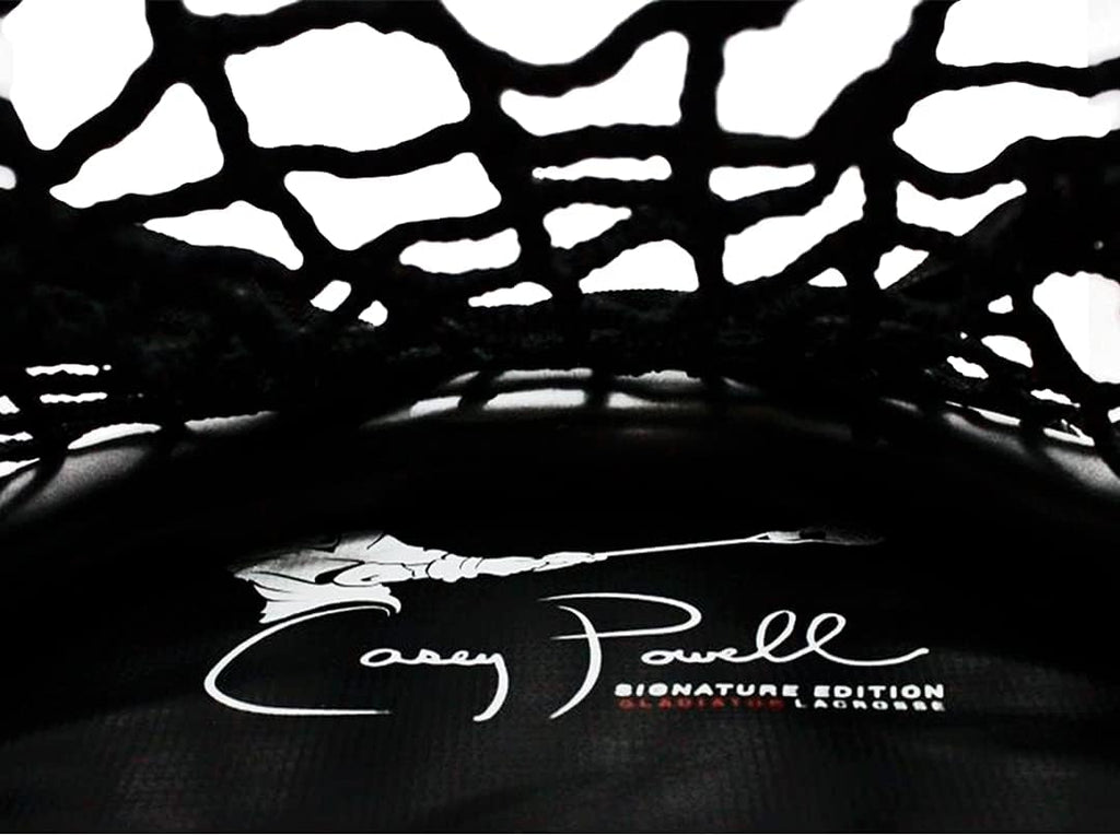 Gladiator Lacrosse Gladiator Official Lacrosse Goal Net - Casey Powell Signature Edition, 852624005059