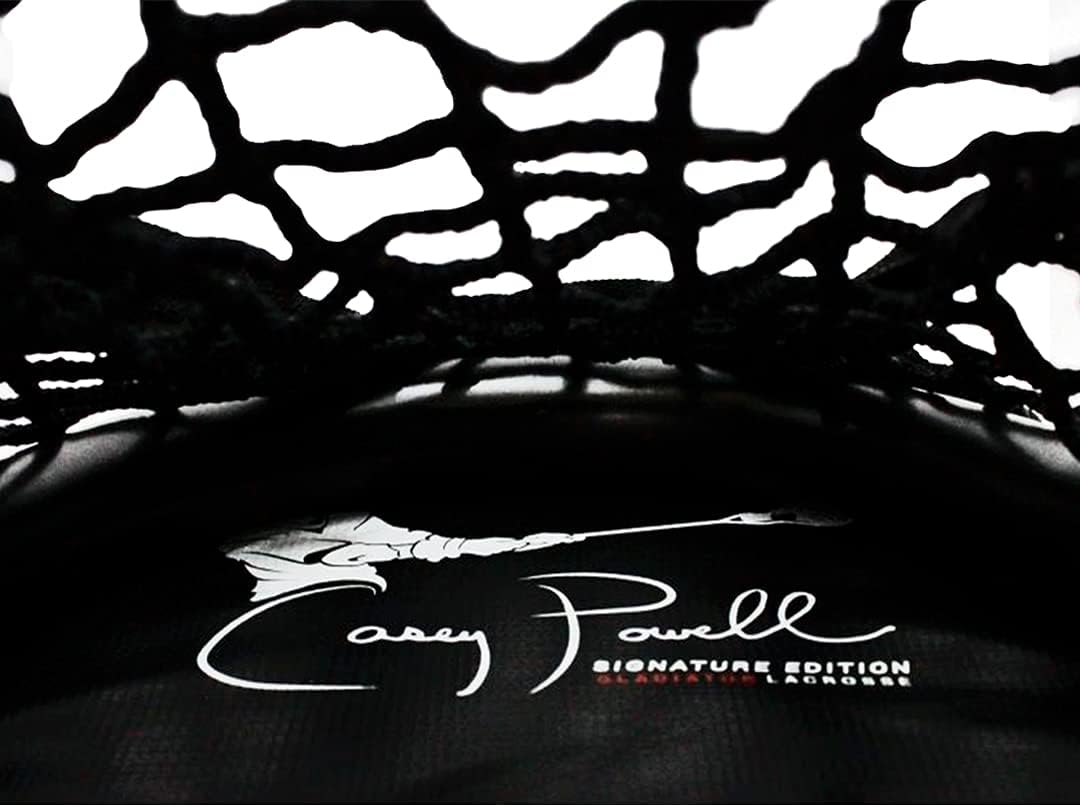 Gladiator Lacrosse Gladiator Official Lacrosse Goal Net - Casey Powell Signature Edition, 852624005059