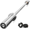 RITFIT Olympic Barbell 4ft/6ft - 2 Inch Weight Bar for Strength Training, Weightlifting, Squat, Deadlift, Bench Press, Curl, Overhead Press - 350lbs/500lbs Capacity