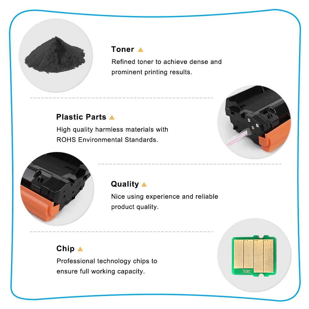 MLTD116L Toner Cartridge Compatible for 116L MLTD116L D116L MLT-D116L SL-M2625D SL-M2825DW SL-M2835DW Dark 2 Pack)