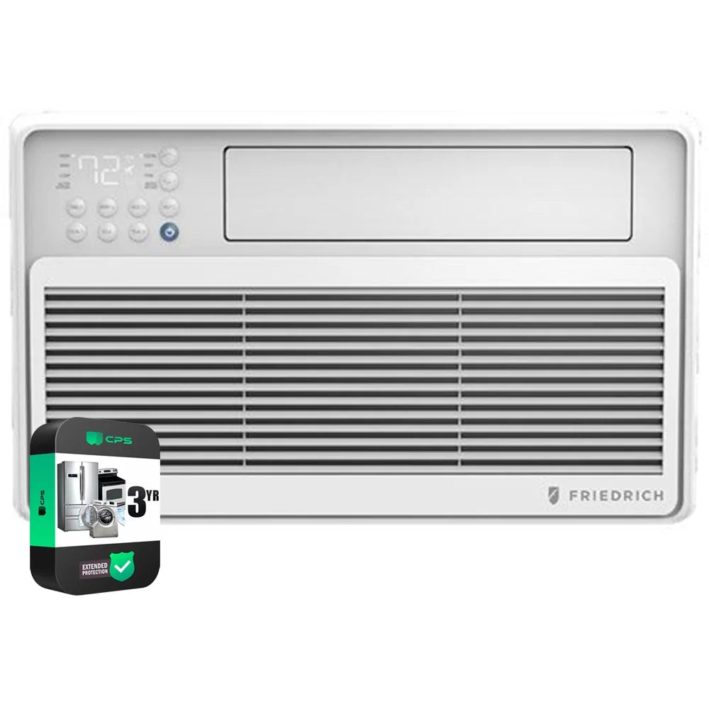 Friedrich CCV12A10A Chill Premier 12000 BTU Smart Window Air Conditioner Bundle with 3 YR CPS Enhanced Protection Pack