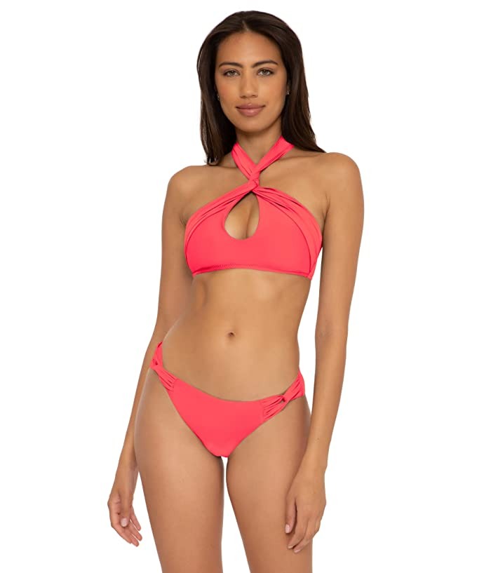 Becca by Rebecca Virtue Individuals Twist Side Hipster Swim Bottom Separates