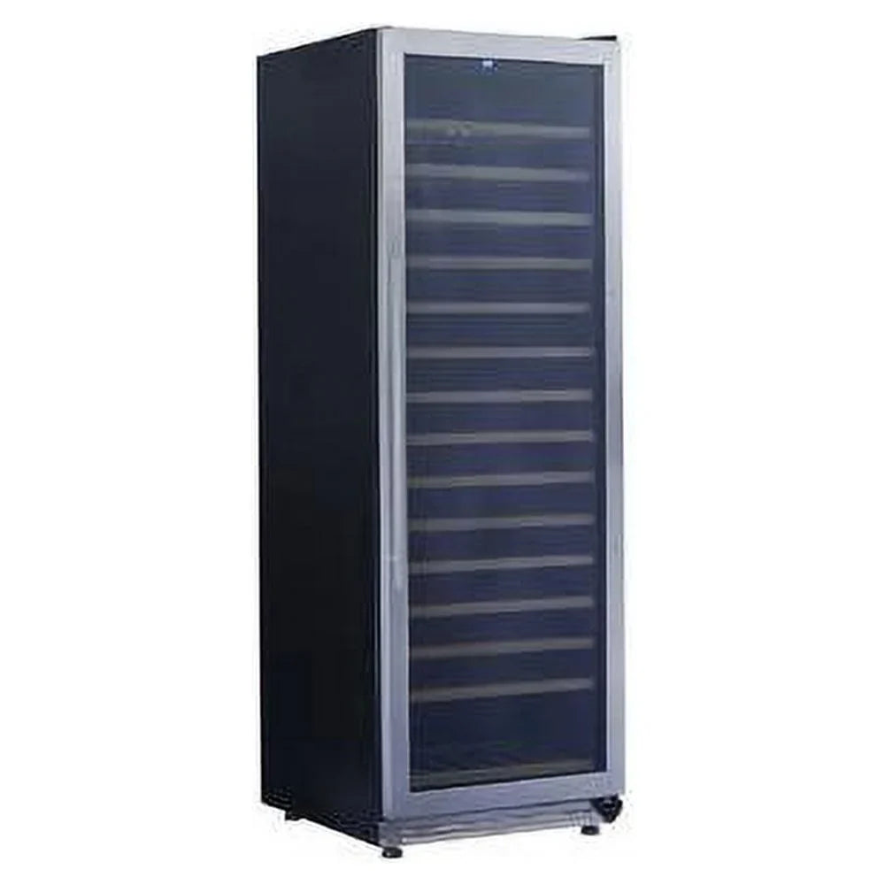 Avanti Freestanding Single Zone Wine Chiller Cooler Fridge, Stainless Steel