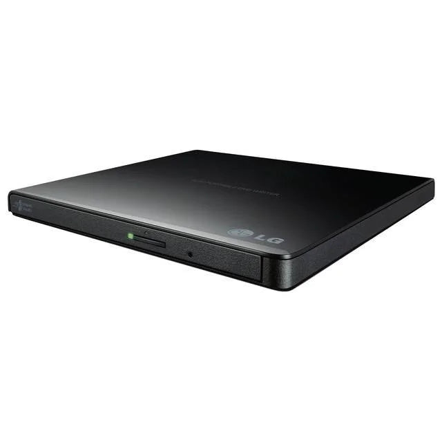 LG Electronics GP65NB60 8X USB 2.0 Ultra Slim Portable DVD±RW External Drive w- M-DISC, Retail Ebony