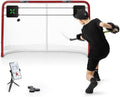 XDT Xtreme Hockey Shooting Targets 2-Pack â App Compatible Smart Shooting Targets â Corner Goal Trainer for Accuracy & Precision â Heavy-Duty Durable Design â Fits Standard 72â Hockey Nets