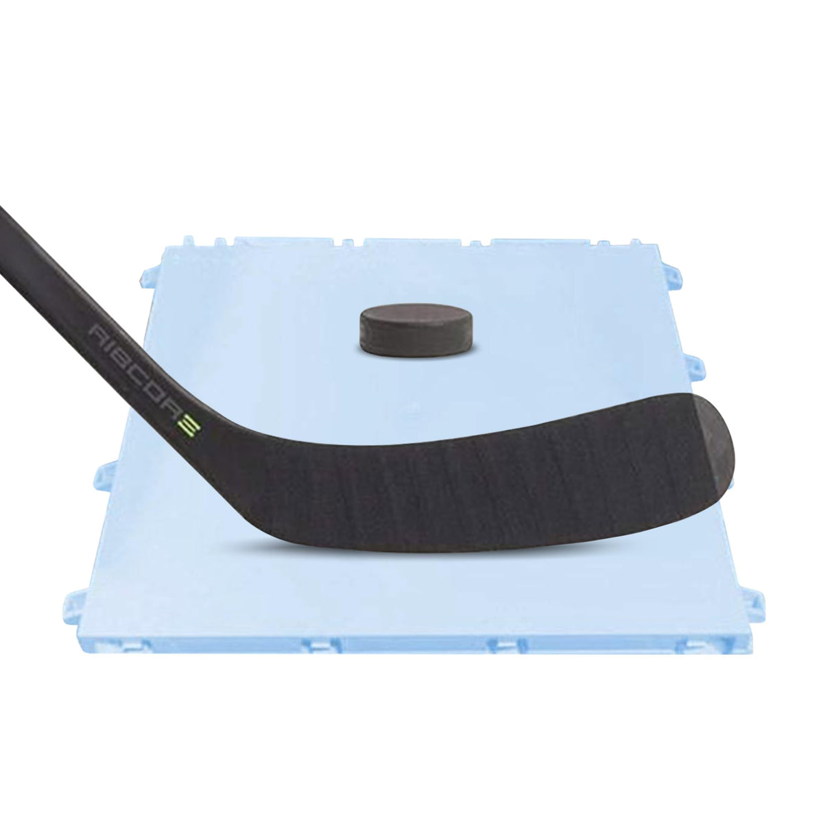 Snipers Edge Hockey Dryland Slick Tiles â 20-Pack 12"Ã12" White Interlocking Ice Tiles for Hockey Training, UV-Protected & Durable, Simulates Real Ice, Training Aid for Shooting