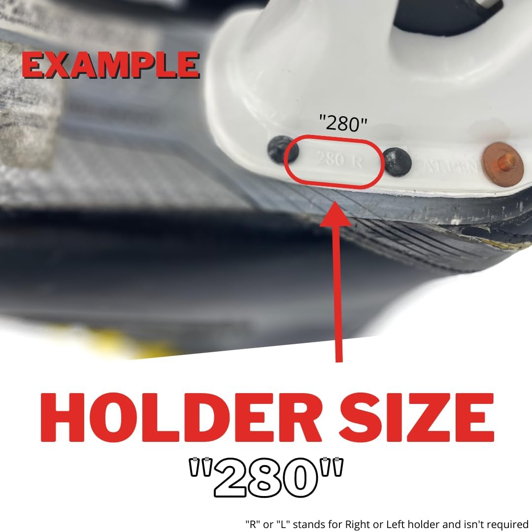 Replacement Hockey Skate Blades - Mirror Stainless - All Quick-Release Holders
