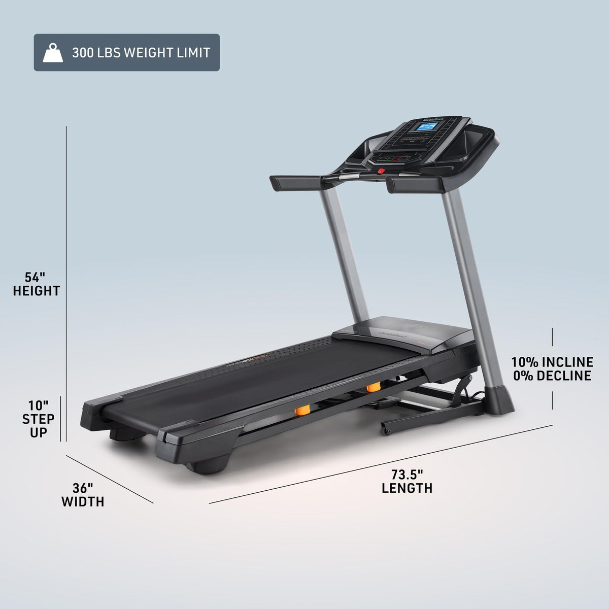 NordicTrack T Series Treadmills: T5, T6.5s, T7, T10, T16