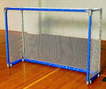 Jaypro 012251 Floor Hockey Goal with Net - Red & Blue