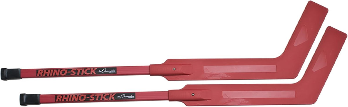 Champion Sports Rhino Stick Hockey Set â Durable ABS Sticks, Non-Marring Blades, Multiple Sizes â Complete Sets