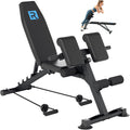 Multi-Functional Weight Bench Adjustable Roman Chair Ab Trainer