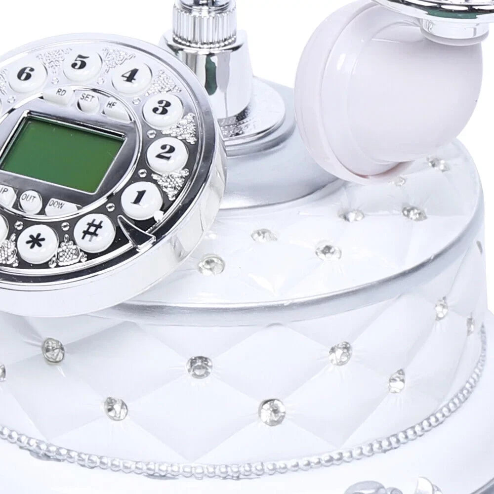 Antique Home Telephone Retro Vintage Old Fashioned Interface Phone Home/ Office