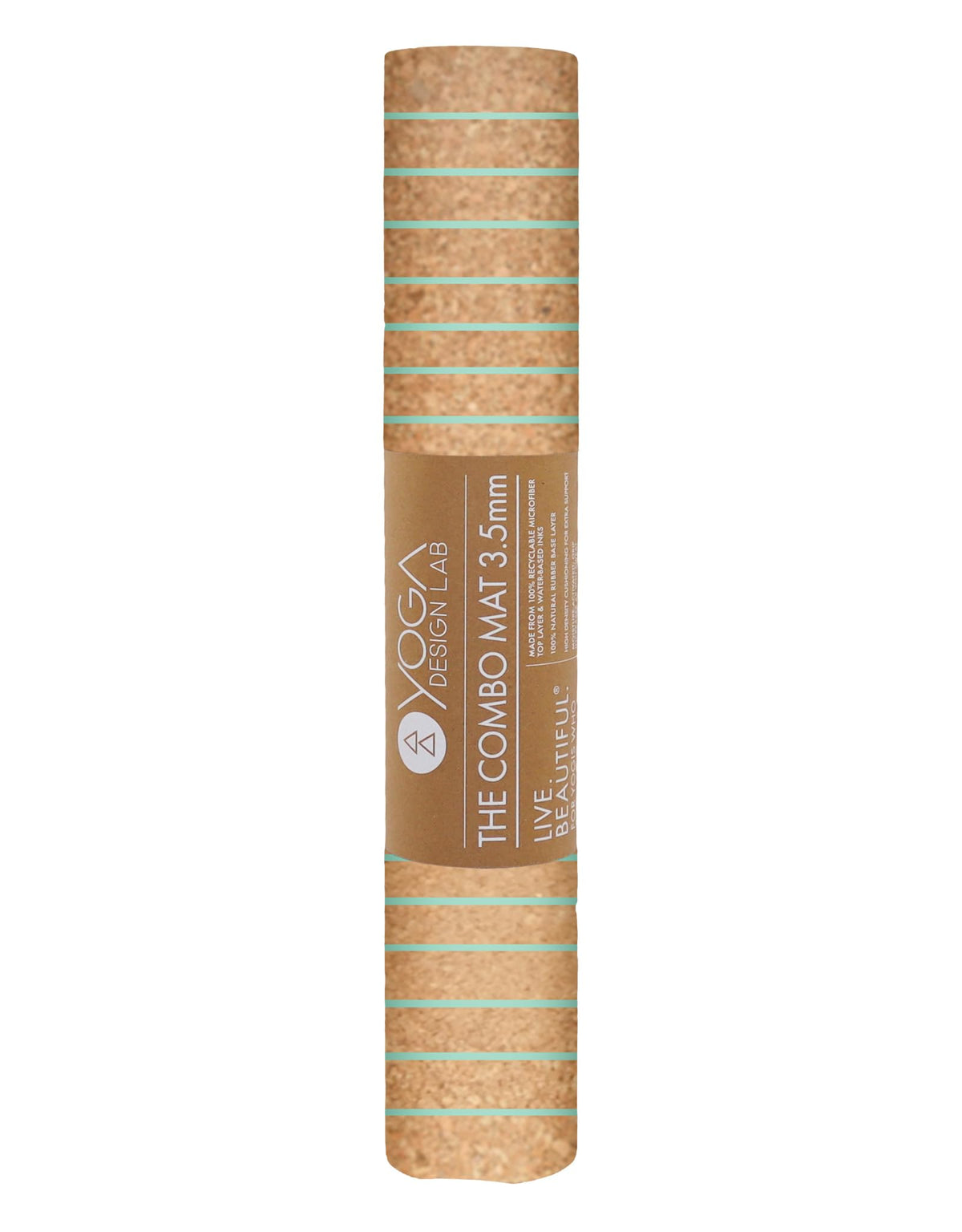 YOGA DESIGN LAB | The Cork Yoga Mat | Eco Luxury | Ideal for Hot Yoga, Power, Bikram, Ashtanga, Sweaty Workouts | Studio Quality | Includes Carrying Strap!