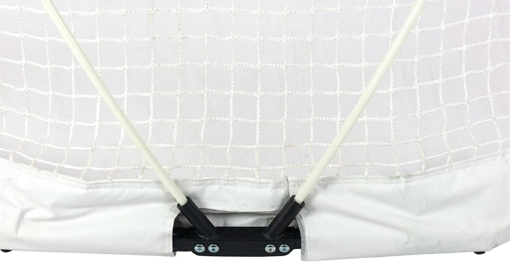 Bownet Portable Street Hockey Net, 4'6" x 3'6", Padded Posts, Steel Frame