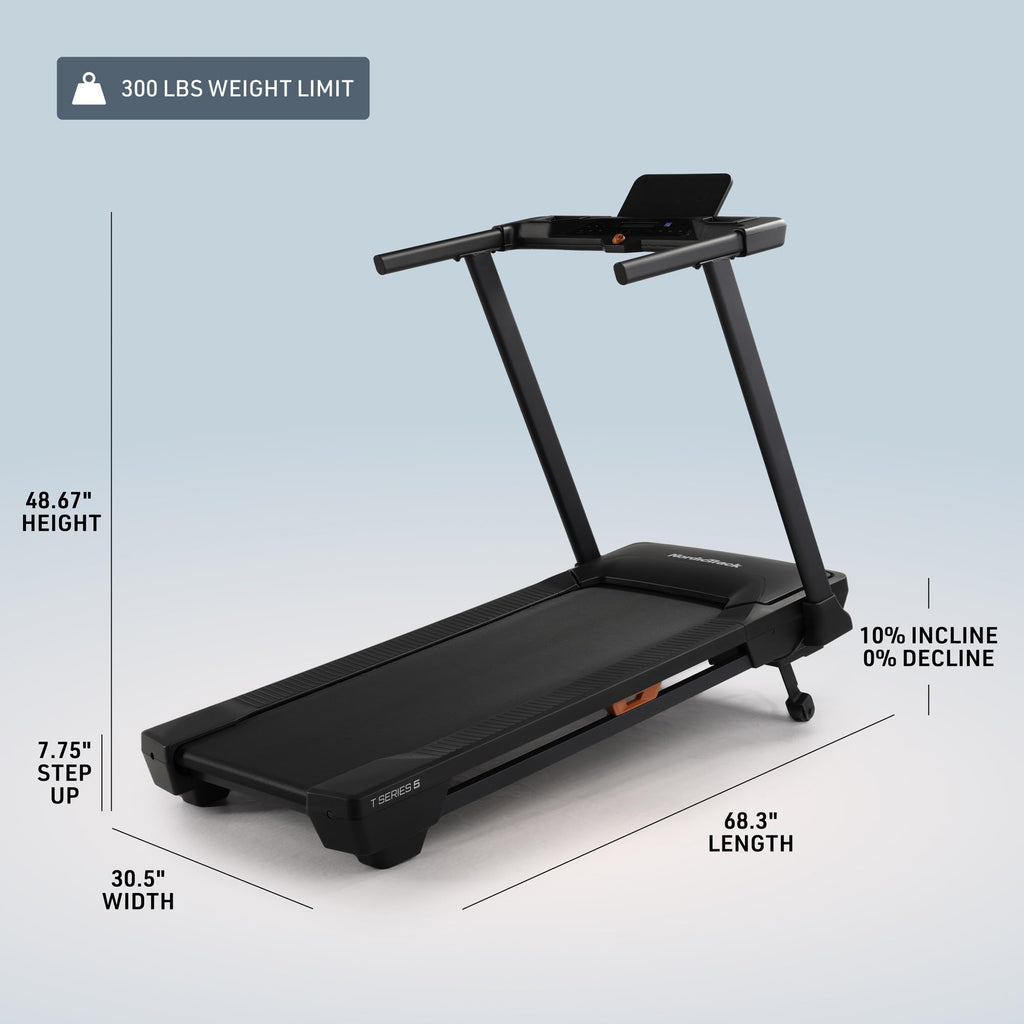 NordicTrack T Series Treadmills: T5, T6.5s, T7, T10, T16