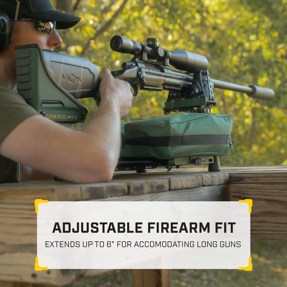 Caldwell Lead Sled DFT Shooting Rest, Dual Frame Technology