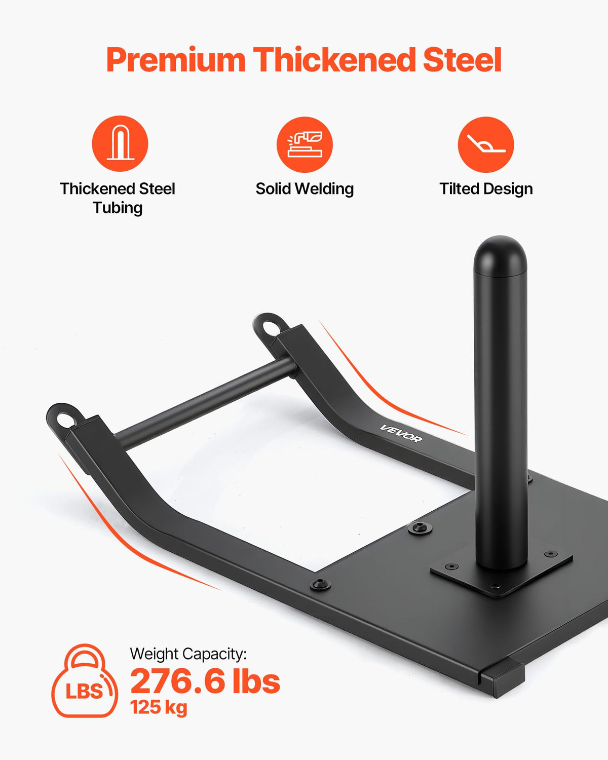 VEVOR Weight Sled,Workout Sled for Push-Pull Running & Strength Training