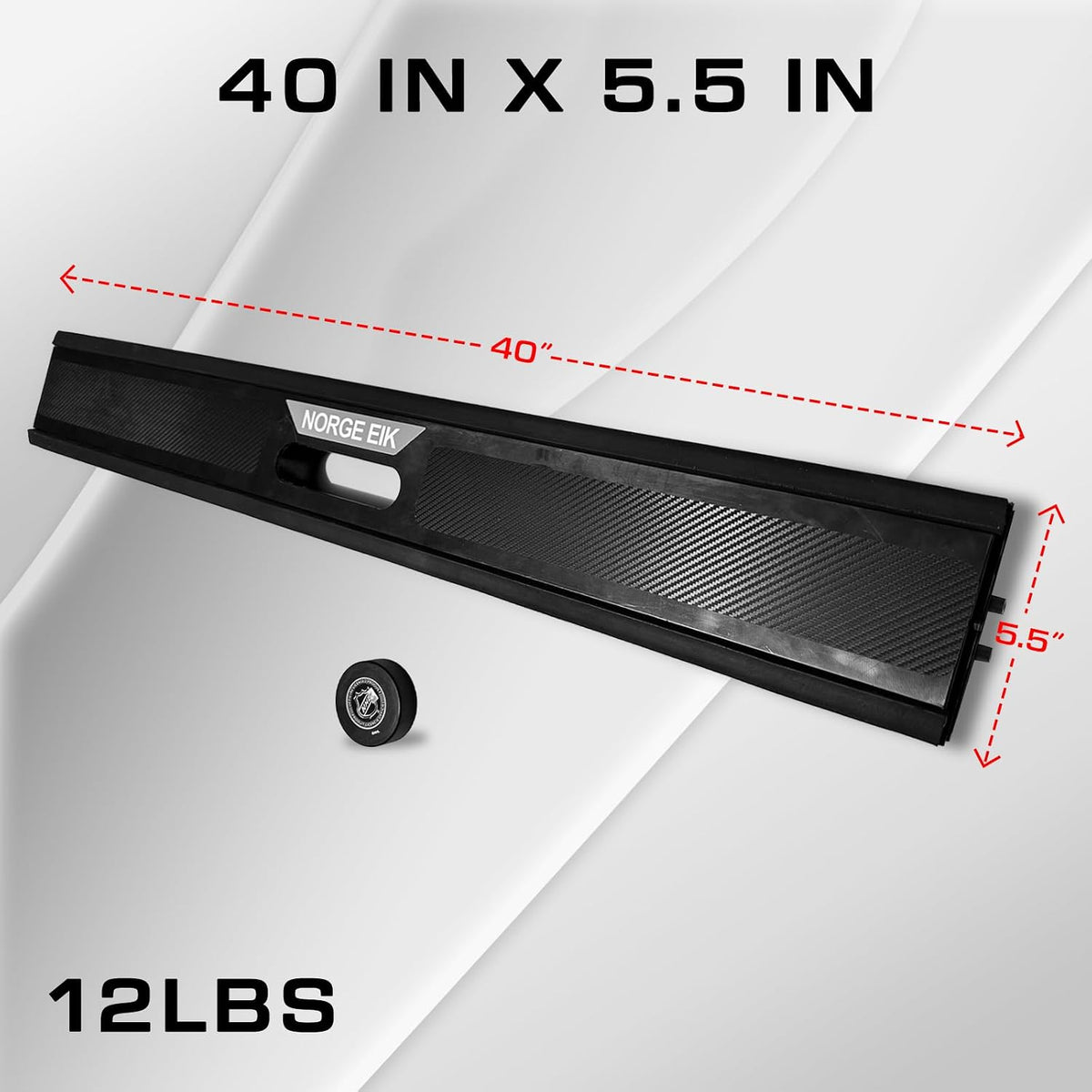 BeamPasser 40"/56" Extra-Long, Innovative Hockey Passer Rebounder, On-Ice/Off Ice Hockey and Roller Training Equipment