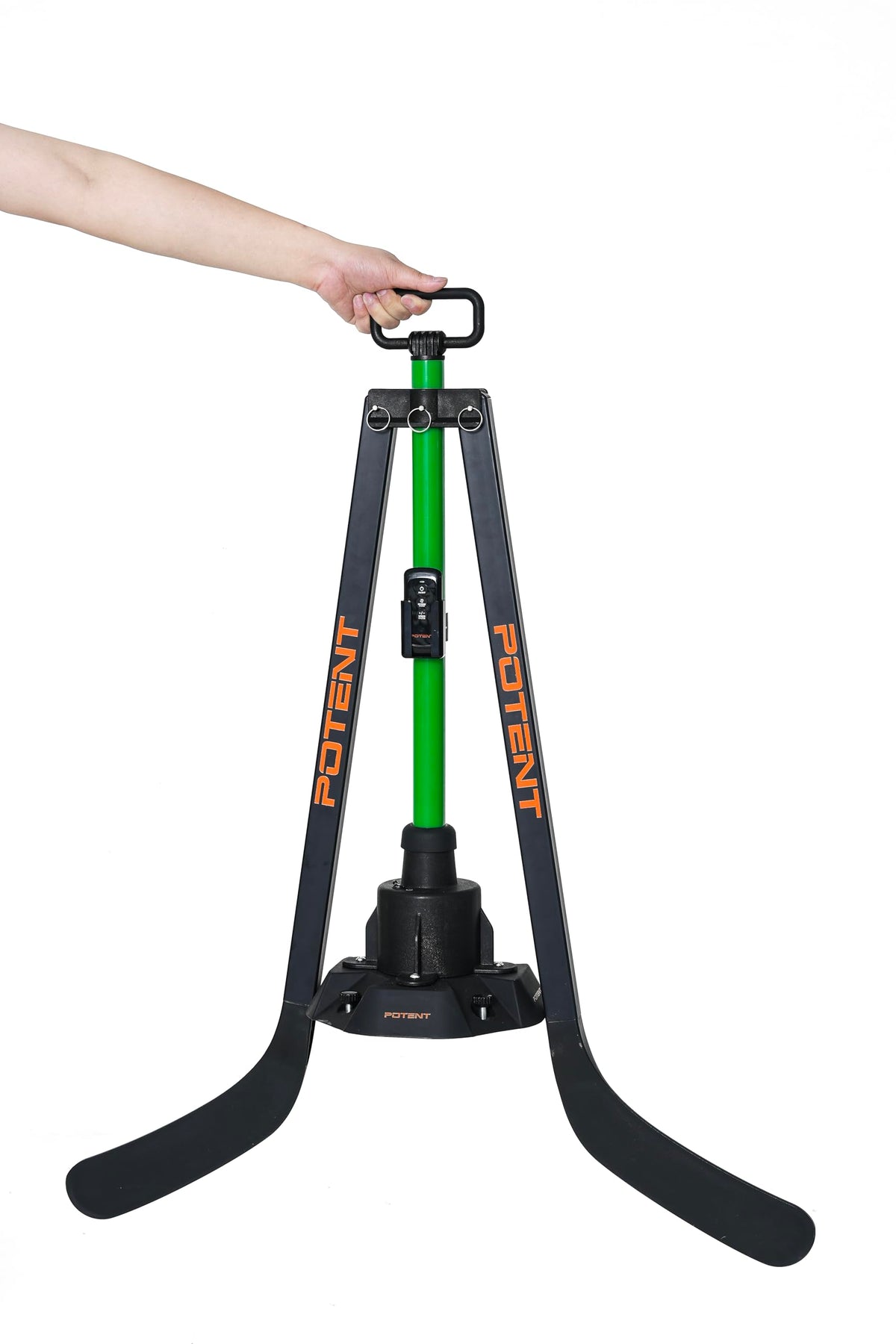 Potent Spin Defender 2.0 â App-Powered Rotating Hockey Defense Training System