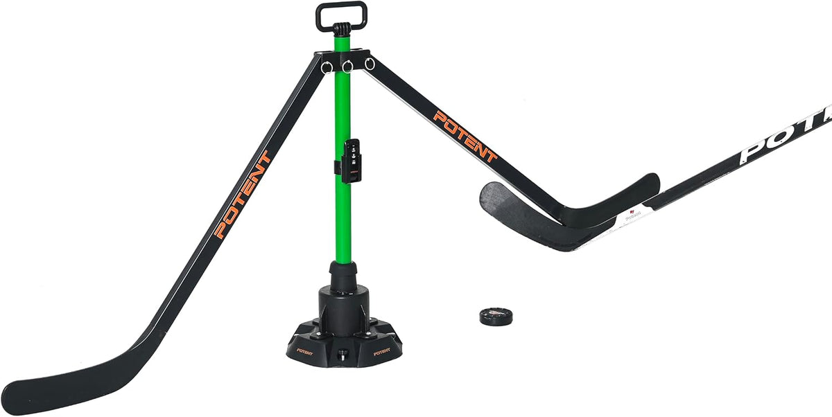 Potent Spin Defender 2.0 â App-Powered Rotating Hockey Defense Training System