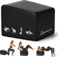 WARMOUNTS Hip Thrust Bench, Multi-Functional Hip Thrust Machine for Strength Training, Glute Bridge Box with Handle, Non-Slip Pad and Smooth Rim Design, for Home and Gym, 700LB Load Capacity
