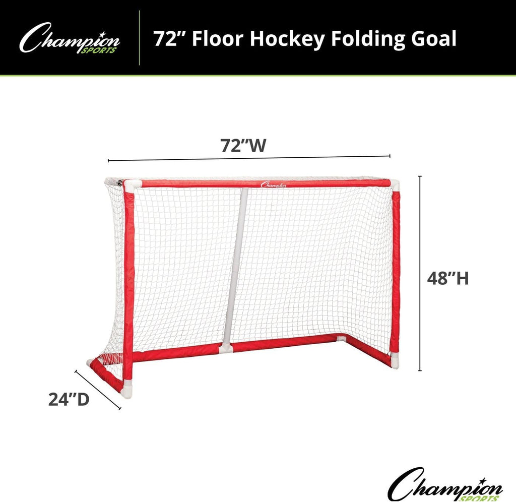 Champion Sports Floor Hockey Collapsible Goal (
