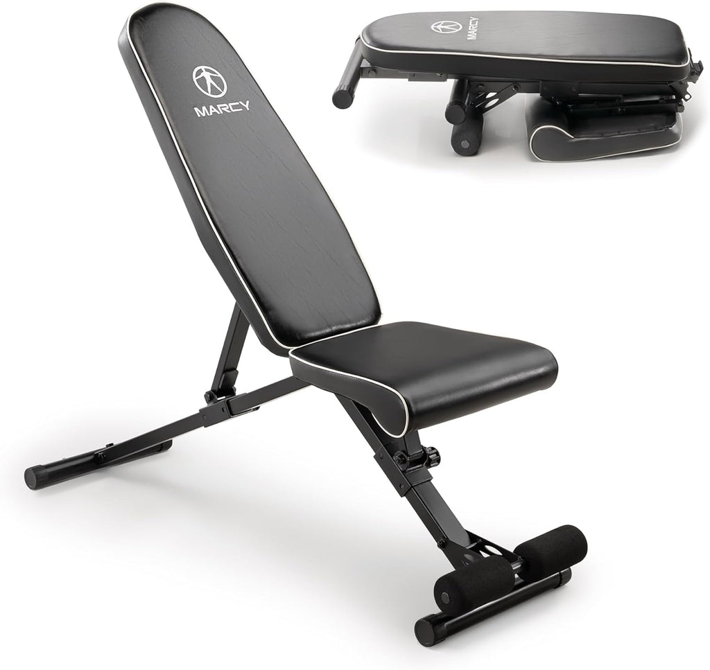 Marcy Assembly Free Adjustable Weight Bench, Incline Decline Flat SB-7485