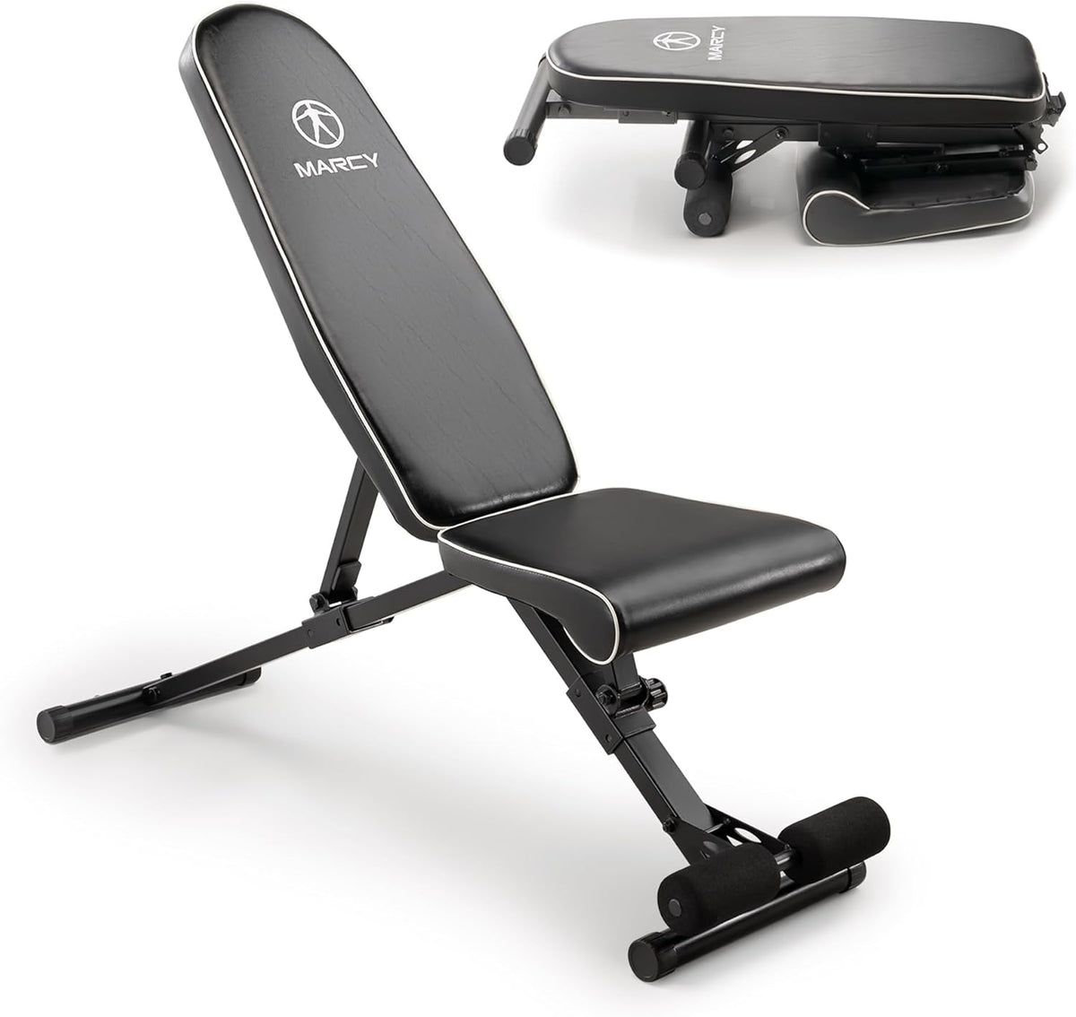 Marcy Assembly Free Adjustable Weight Bench, Incline Decline Flat SB-7485
