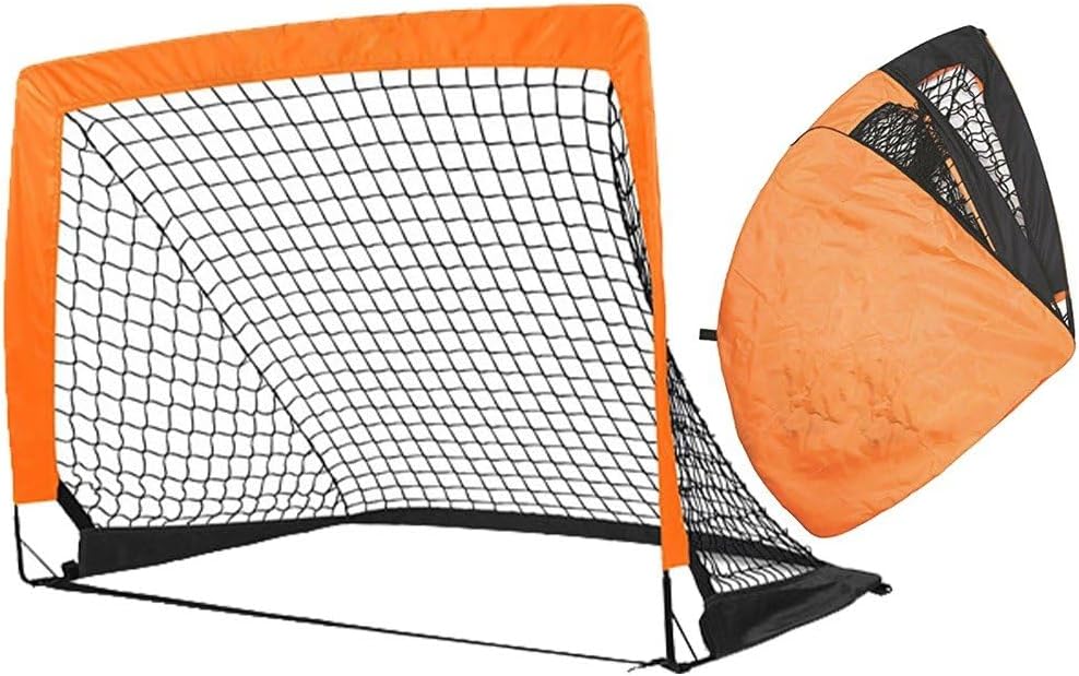 2pcs/Set Hockey Goal Football Goals for Kids Garden Football Training Goal Soccer Goal Net for Backyard Hockey Training