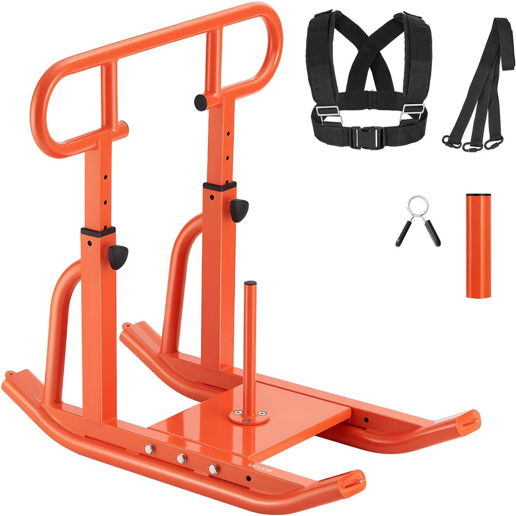 VEVOR Weight Sled,Workout Sled for Push-Pull Running & Strength Training