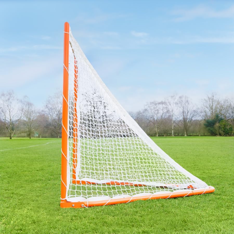 FORZA Folding Lacrosse Goal | Portable Steel Frame with Training Net â Weatherproof & Freestanding with Easy Fold for Storage â for Indoor and Outdoor Use