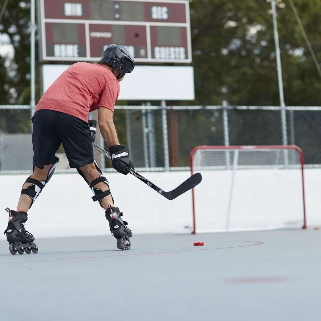 Franklin Sports NHL Steel Street + Roller Hockey Goal Set