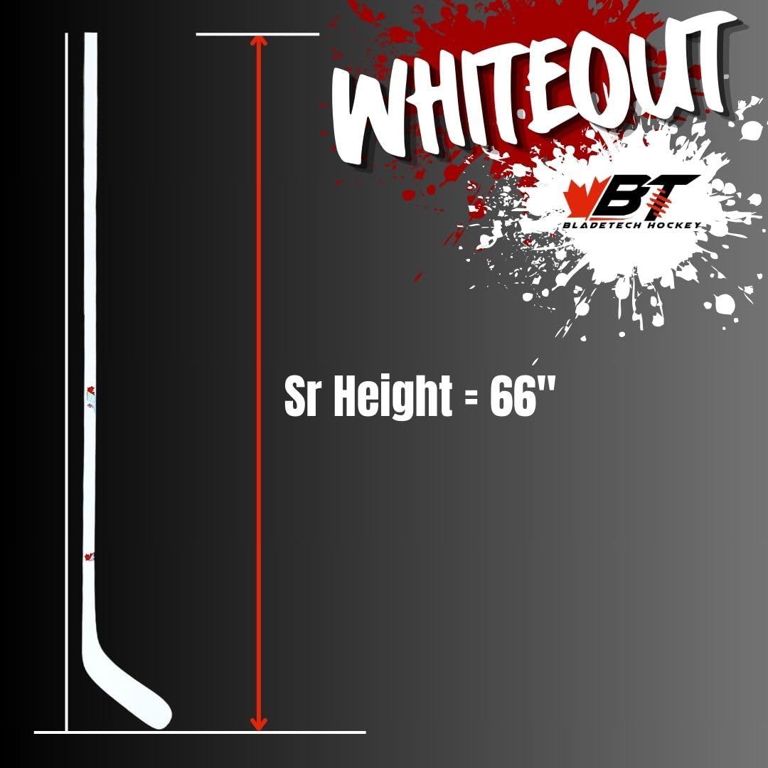 Bladetech Whiteout - Sr. Hockey Sticks