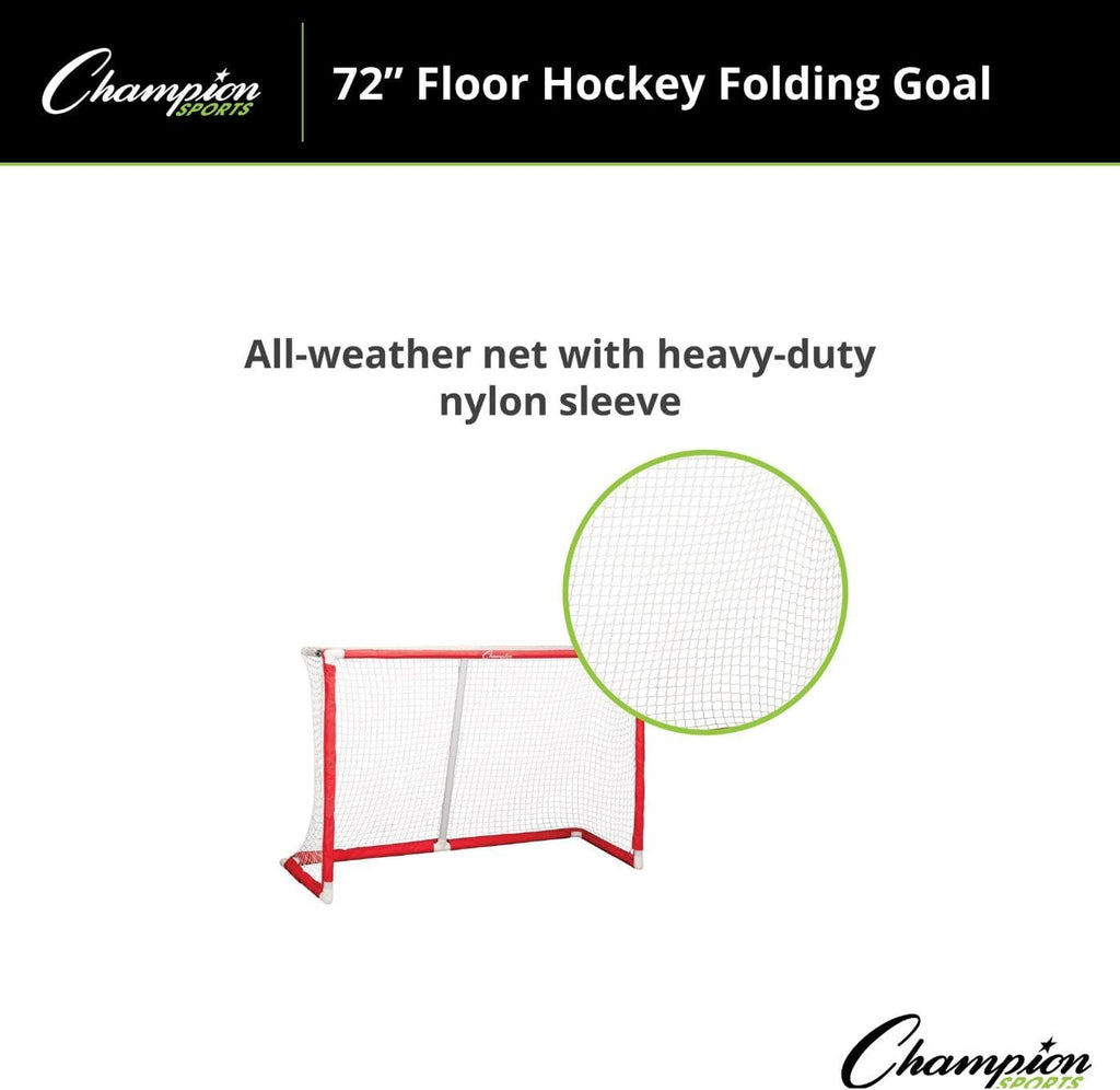 Champion Sports Floor Hockey Collapsible Goal (