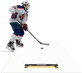 kasifei Portable Roll-Up Hockey Shooting Pad with Rebounder, Large 4.5 Foot x 10 Foot Size Professional Hockey Training Equipment for Shooting, Passing and Stickhandling