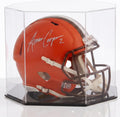 OnDisplay Deluxe Football Helmet Display Case UV Protection Octagonal