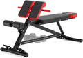 K KINGKANG Weight Bench,Load 500LBS Roman Chair Adjustable Decline/Flat
