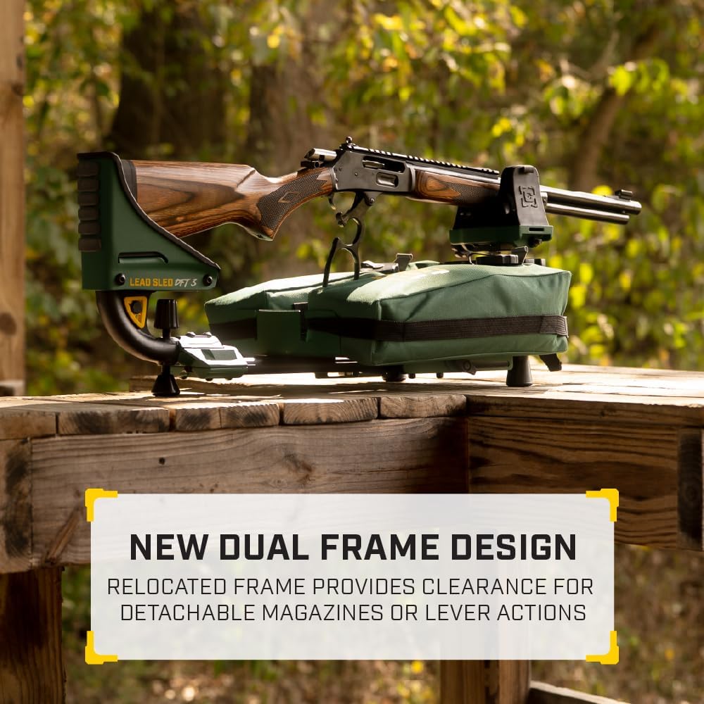 Caldwell Lead Sled DFT Shooting Rest, Dual Frame Technology