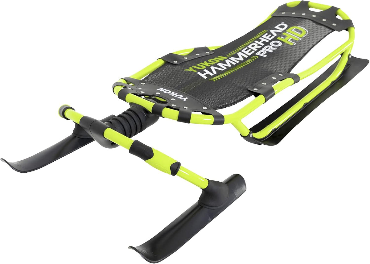 Yukon Charlie's Hammerhead Pro HD Sled | Single Rider, Speed and Steering Control, 52-inch x 22-inch