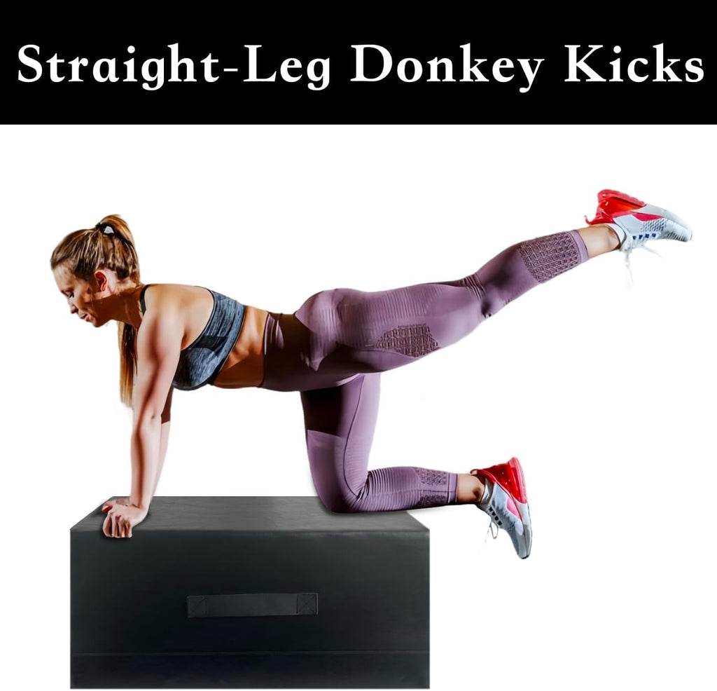Multi-Functional Hip Thrust Bench - Glute Machine & Hip Thrust Machine - Booty Sprout, Hip Thrust, Push-ups, Split Squat and Ab Exercise for Total Body Workout Equipment