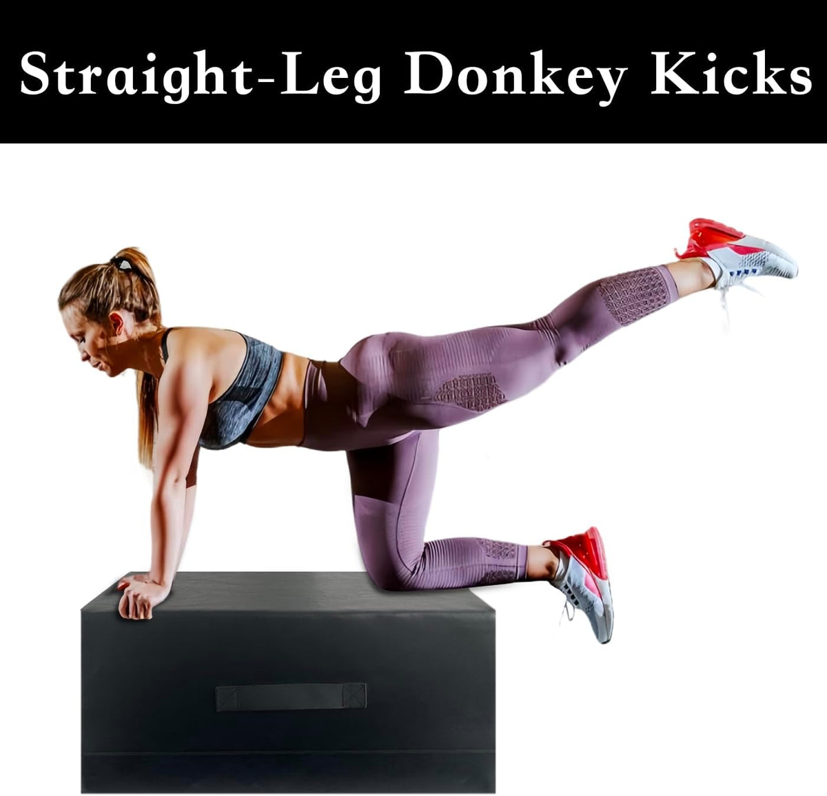 Multi-Functional Hip Thrust Bench - Glute Machine & Hip Thrust Machine - Booty Sprout, Hip Thrust, Push-ups, Split Squat and Ab Exercise for Total Body Workout Equipment